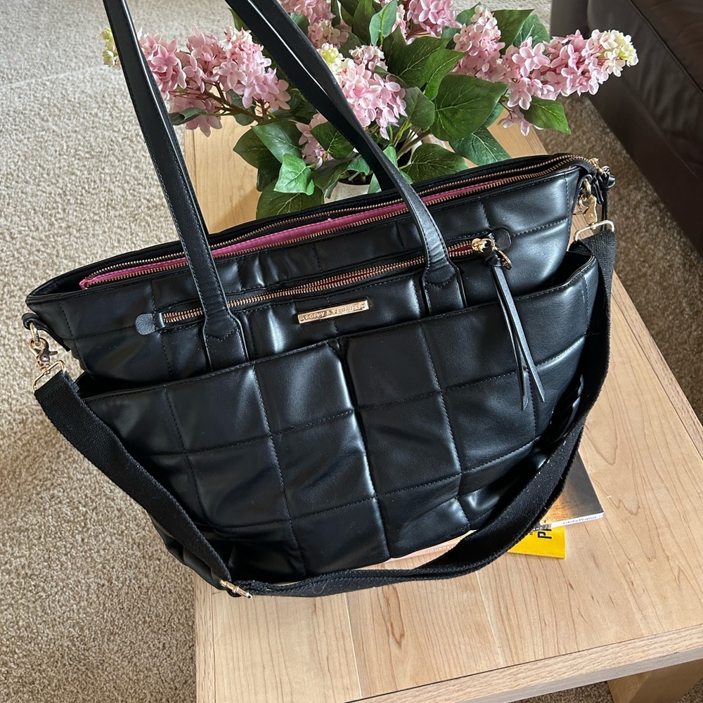 Poppies and Peonies x Birds Papaya Tote bag